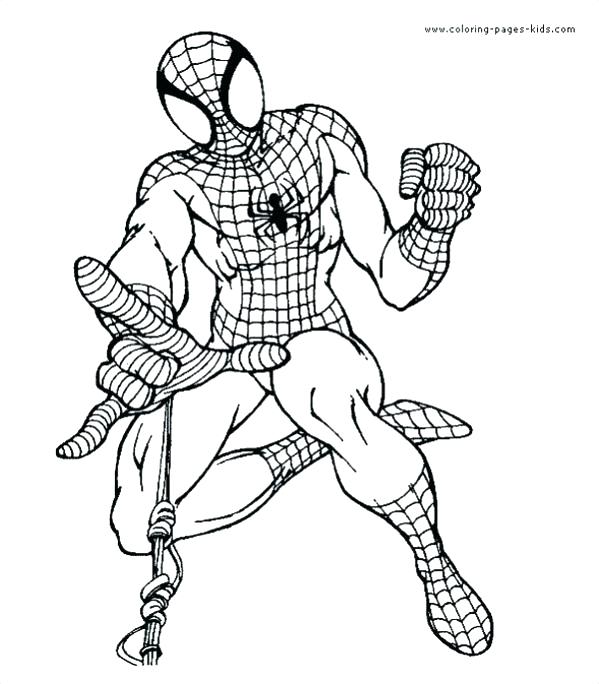 599x684 Spider Man Color Page Ultimate Spider Man Coloring Pages Lego