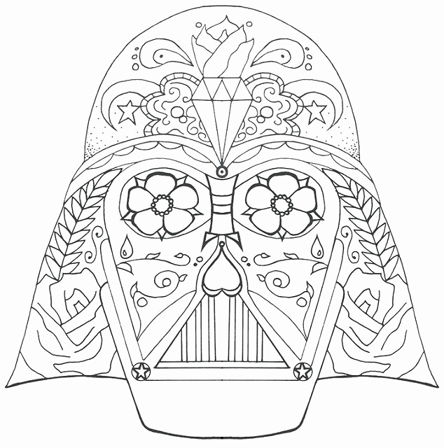 634x640 Printable Darth Vader Coloring Pages Gallery Lego Star Wars