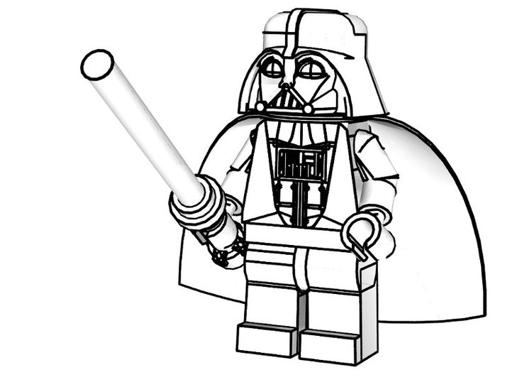 736x552 Lego Darth Vader Coloring Pages Best Coloring Printables
