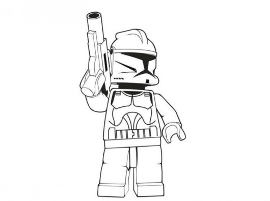 530x395 Lego Star Wars Coloring Pages