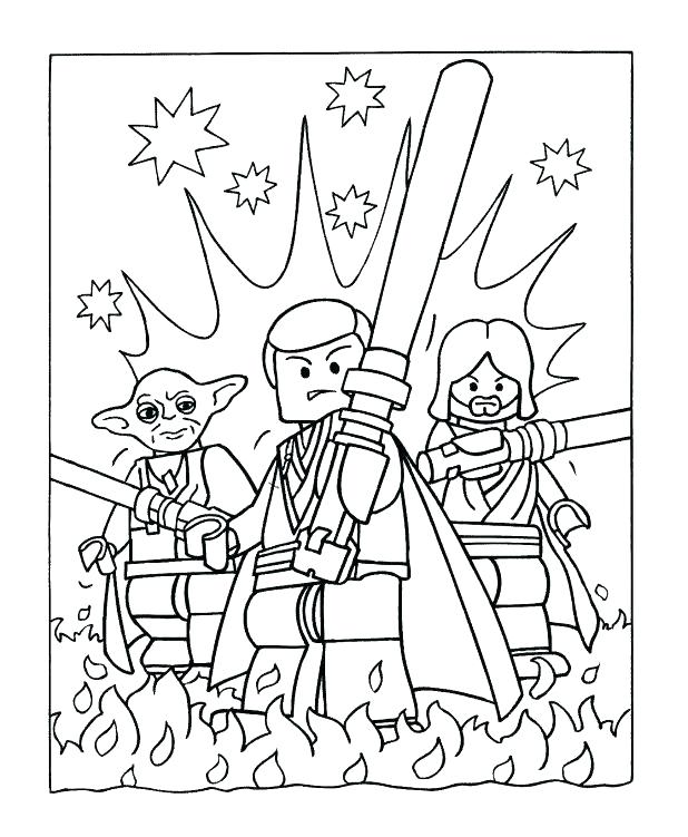 618x751 Coloring Pages Lego Star Wars