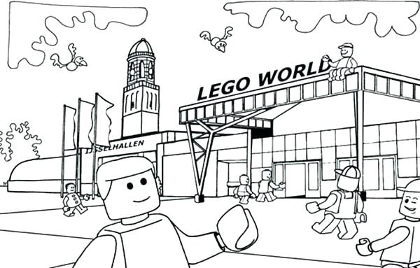 600x383 Lego Train Coloring Pages Train Coloring Pages Backgrounds