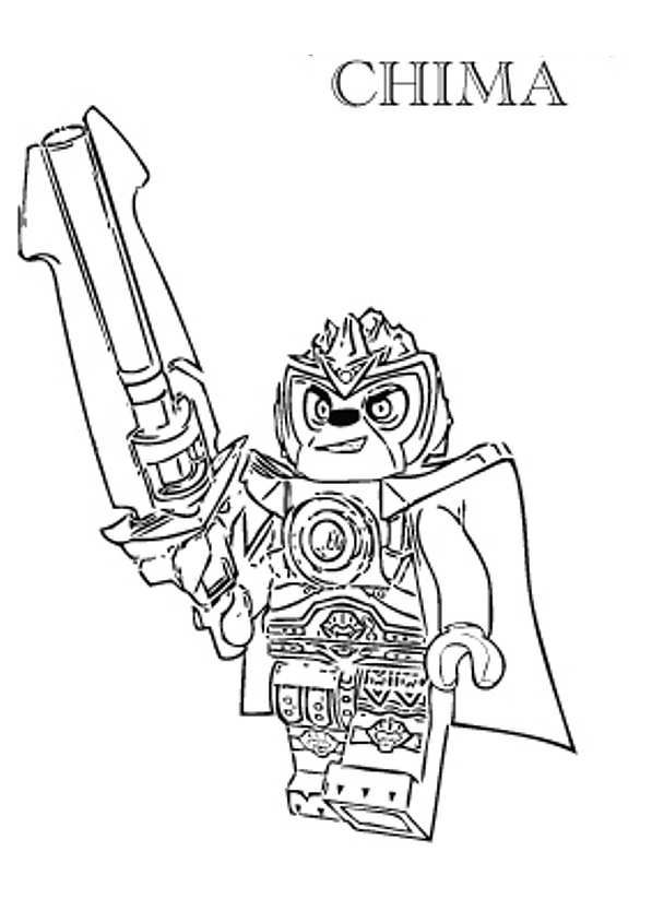 597x844 Coloring Pages Chima Lego Chima Coloring Pages Free Delicious