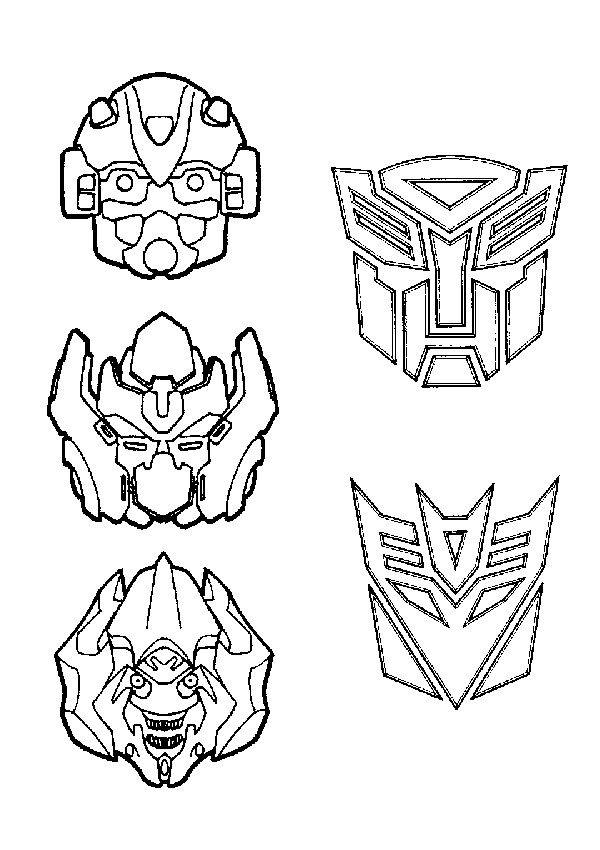 600x850 Kids N Coloring Pages Of Transformers