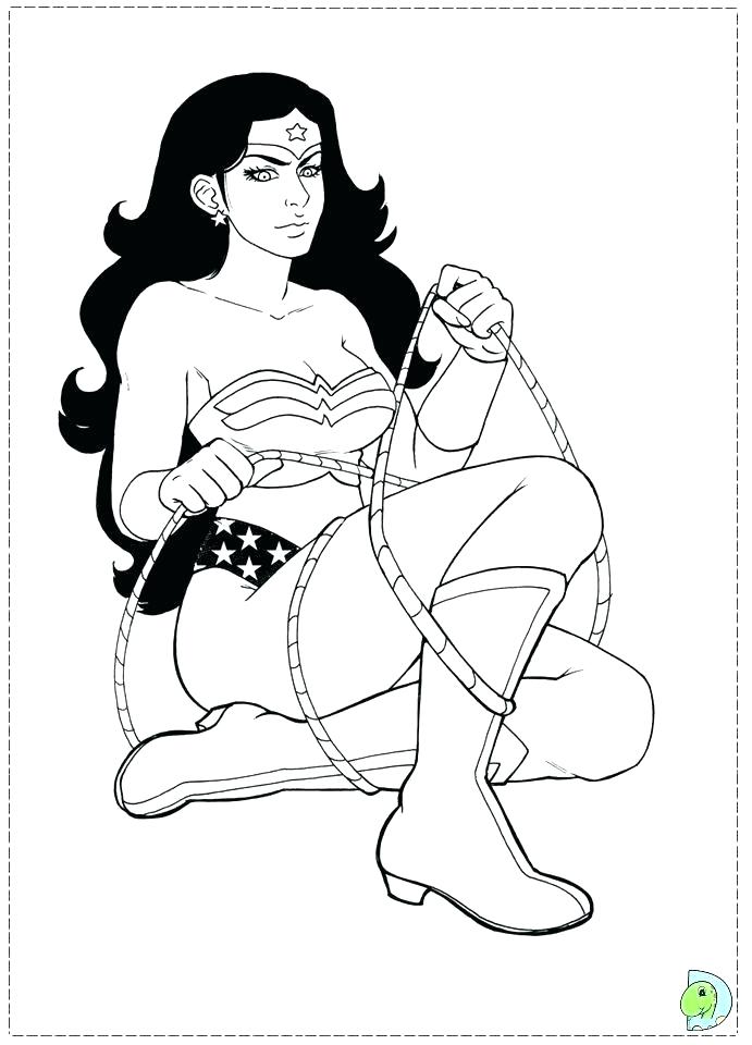 691x960 Wonderwoman Coloring Pages Wonder Woman Colouring Pages Page