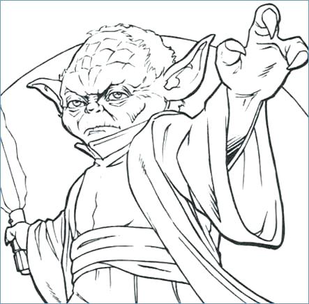 Lego Yoda Coloring Pages_ at GetDrawings | Free download