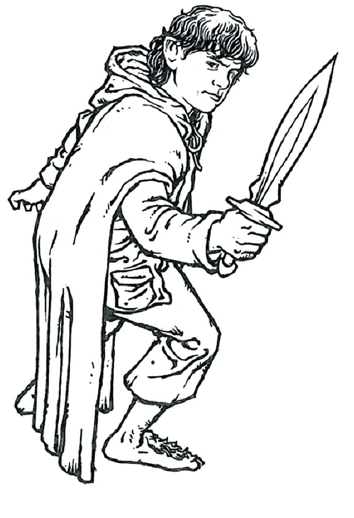 728x1064 Lord Of The Rings Coloring Pages Coloring For Kids Good How