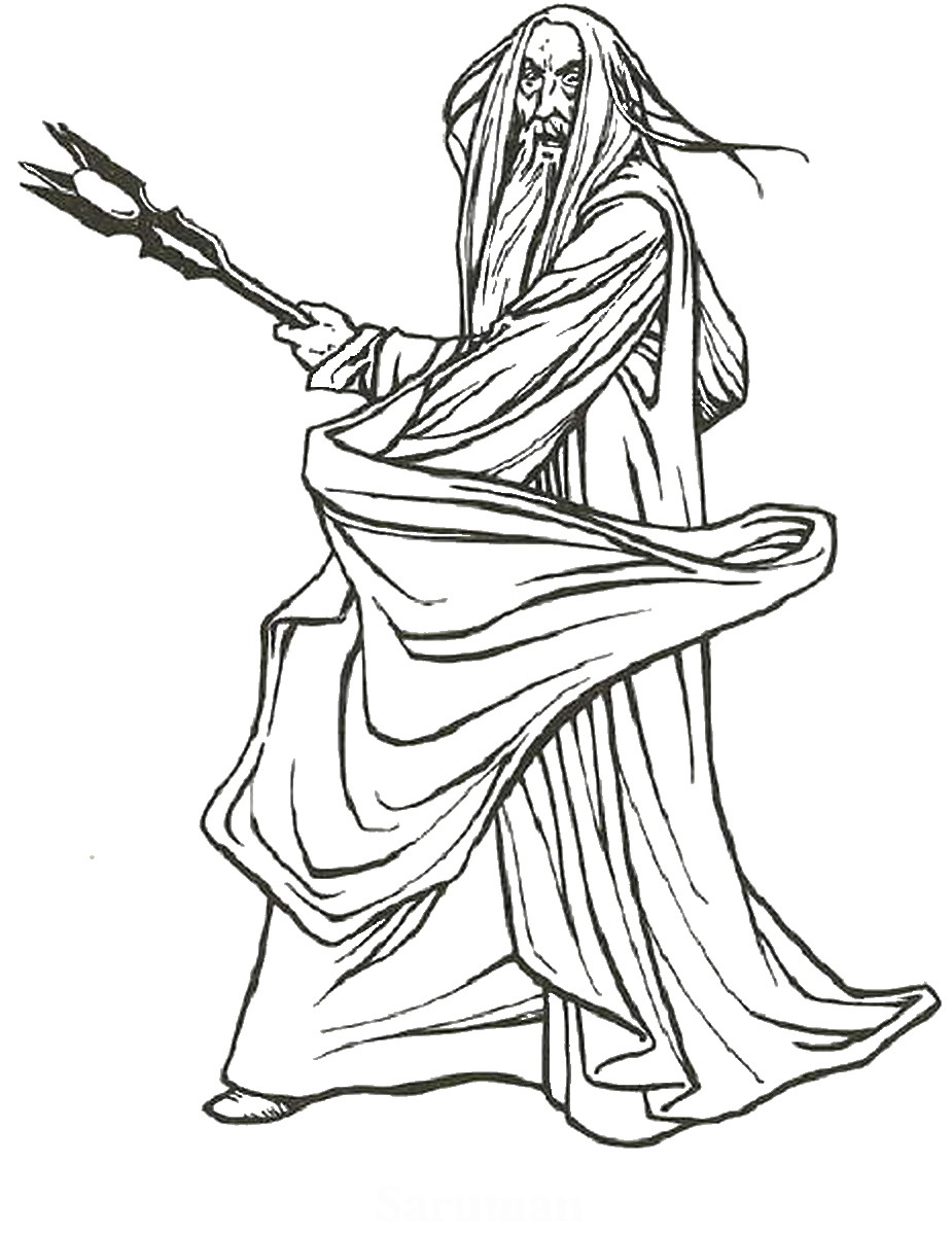 925x1200 Lord Of The Rings Coloring Pages