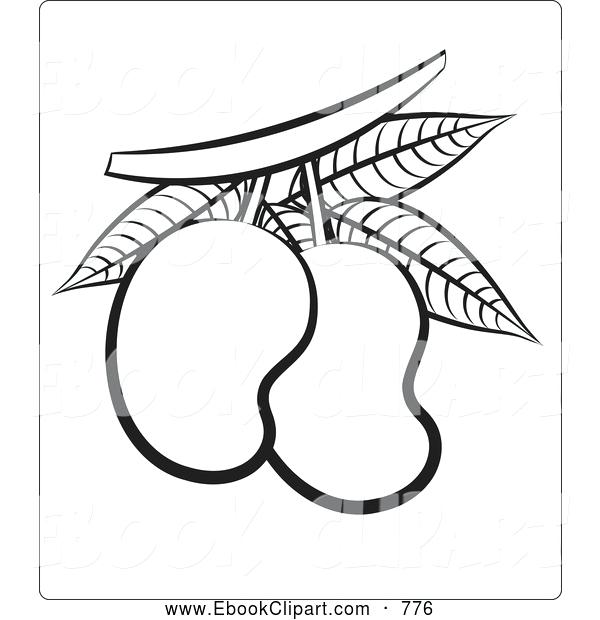600x620 Mango Coloring Pages Lemon Coloring Page Mango Pages Mango