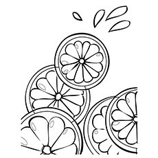 230x230 Top Lemon Coloring Pages For Toddlers