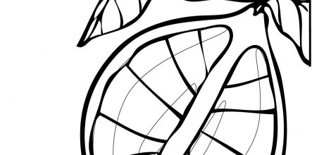 443x220 Mona Lisa Coloring Page