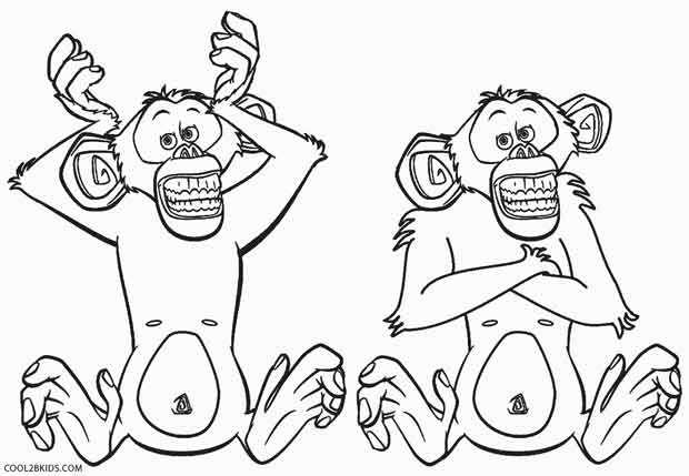 620x429 Printable Madagascar Coloring Pages For Kids