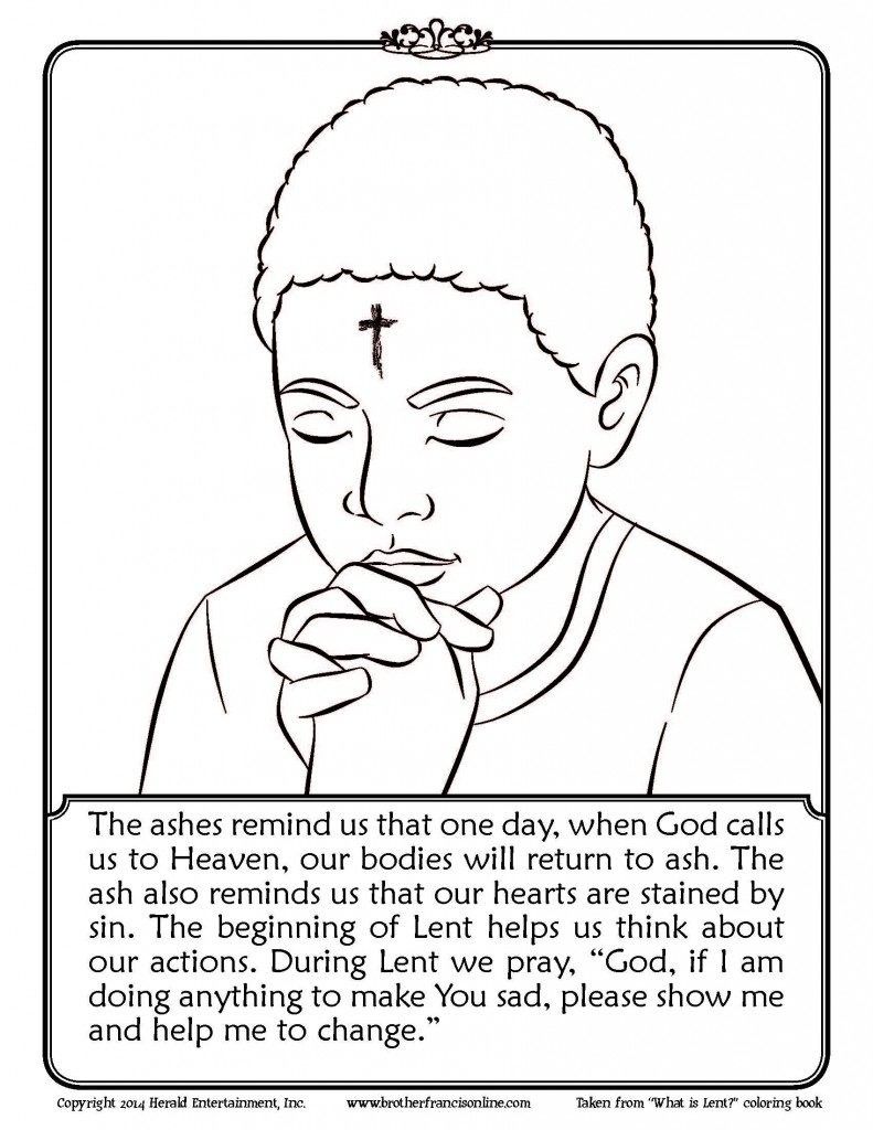 Lent Printable Coloring Pages