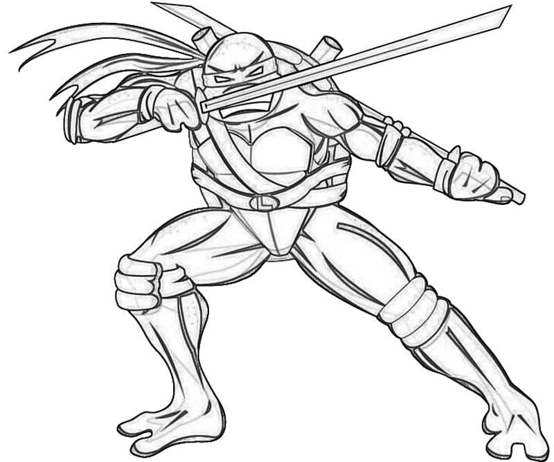 800x667 Teenage Mutant Ninja Turtles Coloring Pages