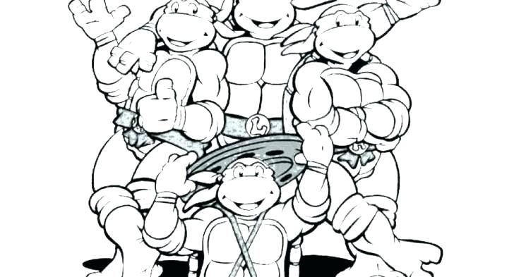 728x393 Ninja Turtle Color Sheets Teenage Mutant Ninja Turtles Coloring
