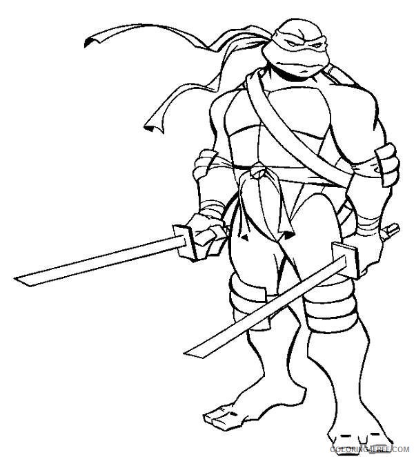 600x662 Ninja Turtle Coloring Pages Leonardo
