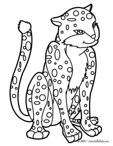 364x470 Leopard Coloring Page More Jungle Animals Coloring Sheets