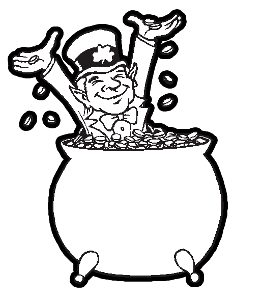 Leprechaun Coloring Pages Printable at GetDrawings | Free download