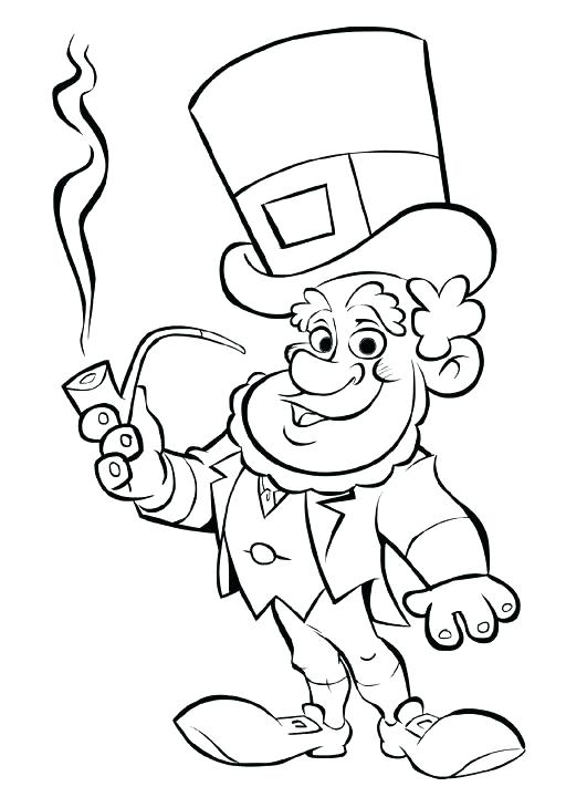 512x720 Leprechaun Coloring Pages Printable Leprechaun Coloring Pages