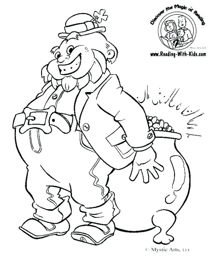 680x880 Leprechaun Template Printable Impressive Leprechaun Template