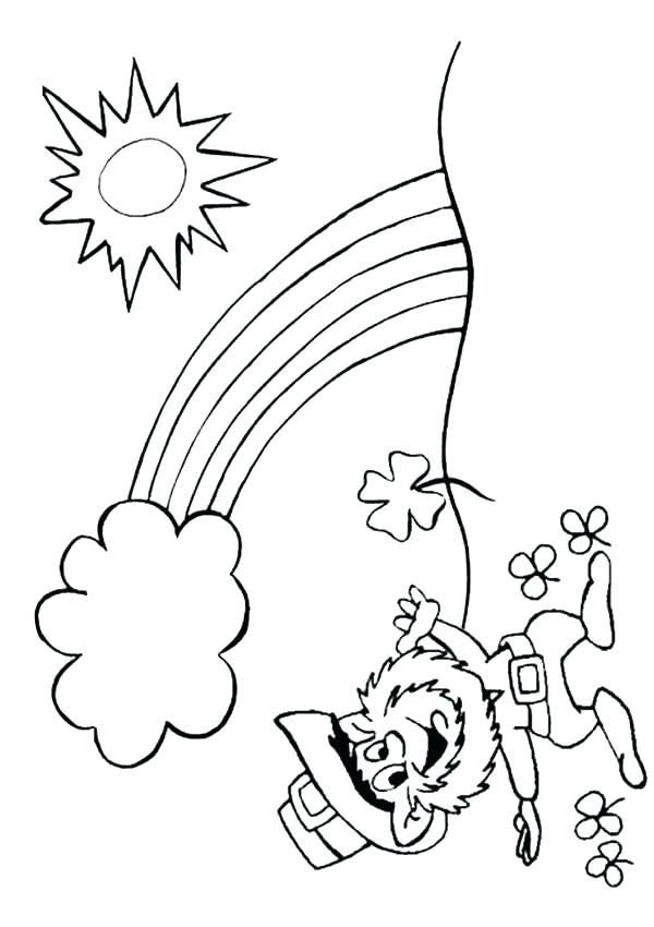 600x850 Leprechaun Coloring Pages Printable Free