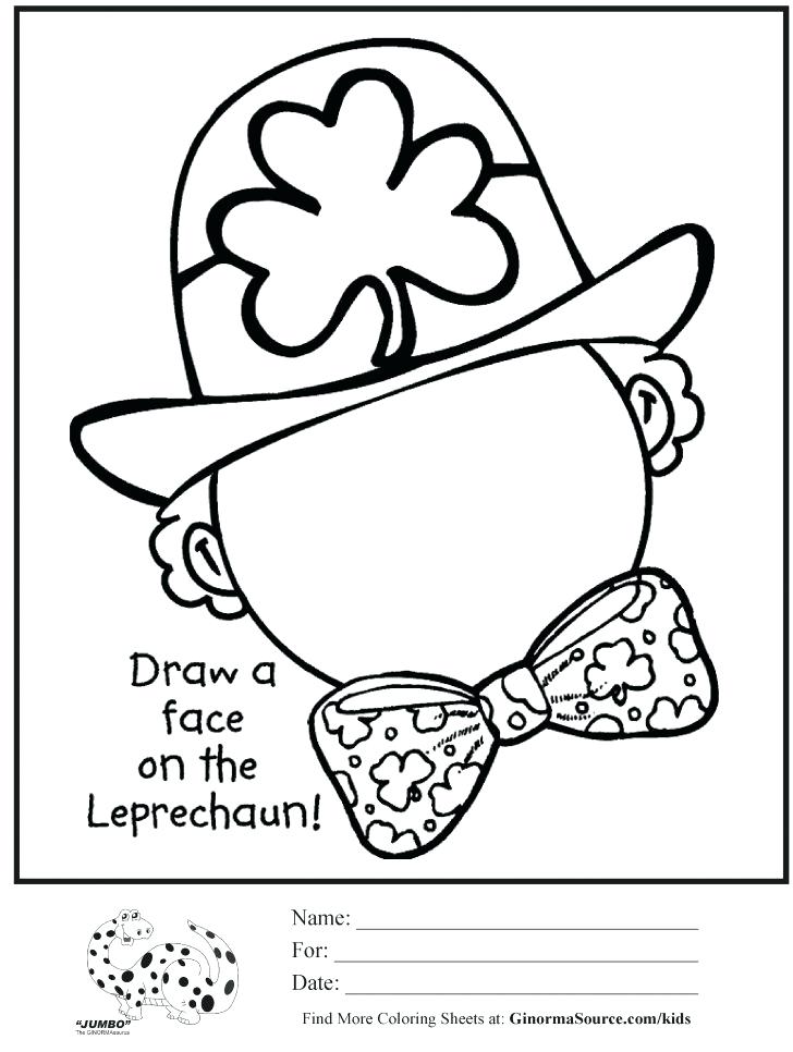 728x966 Leprechaun Coloring Pages Running After A Leprechaun Coloring Page