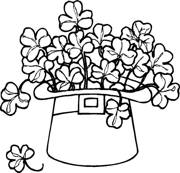 600x578 Leprechaun Coloring Pages