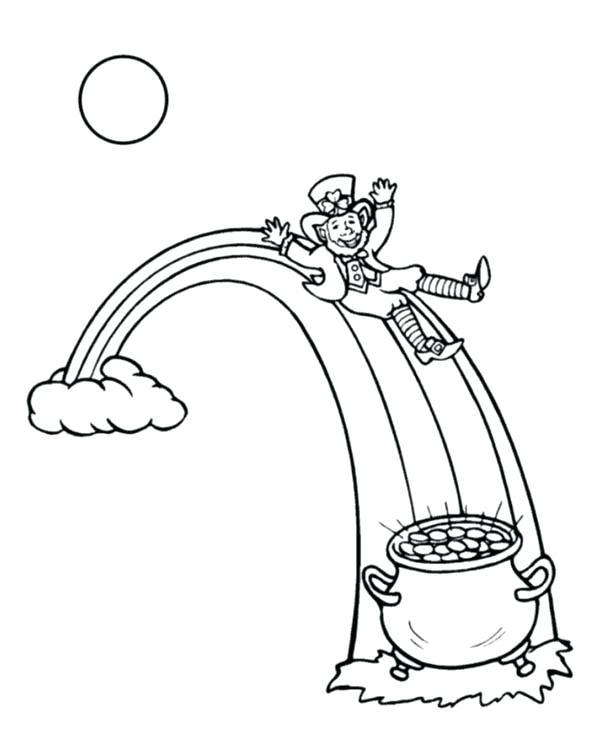 600x734 Leprechaun Hat Coloring Page Hats Coloring Pages Winter Hat