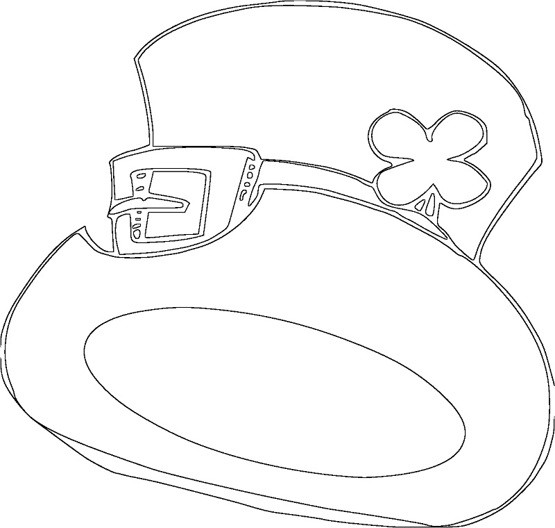 800x760 Saint Patrick's Day Coloring Pages