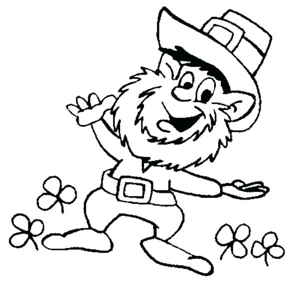 Leprechaun Hat Coloring Page at GetDrawings | Free download