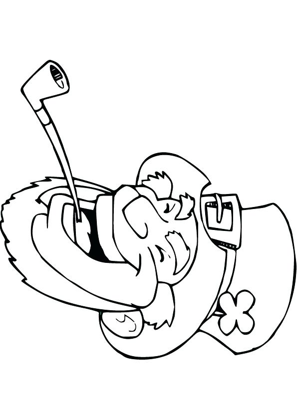 595x842 Leprechaun Coloring Pictures