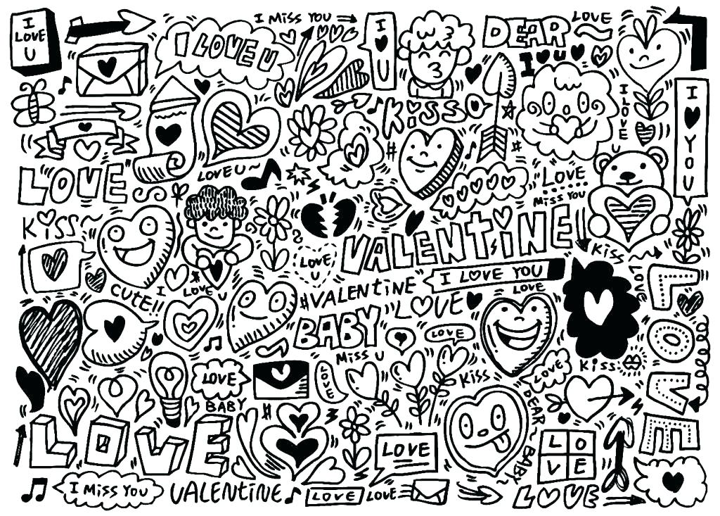 1024x733 Lets Doodle Coloring Pages More Lets Doodle Coloring Pages Lets