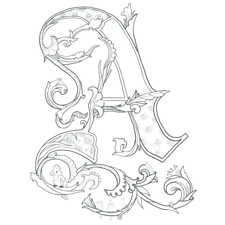 736x736 Letter Coloring Pages Printable Letter A Coloring Page Letter L