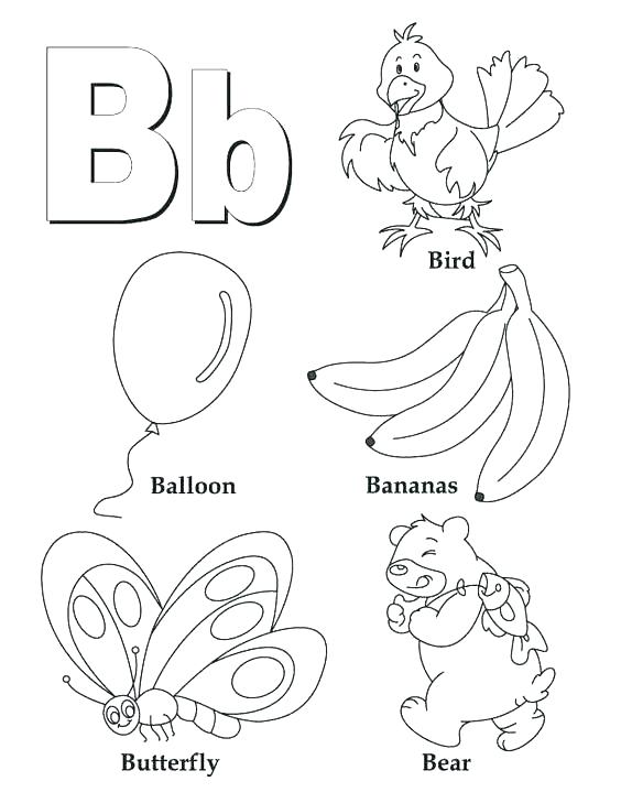 564x729 Letter A Coloring Pages Coloring Pages For Kindergarten Letter