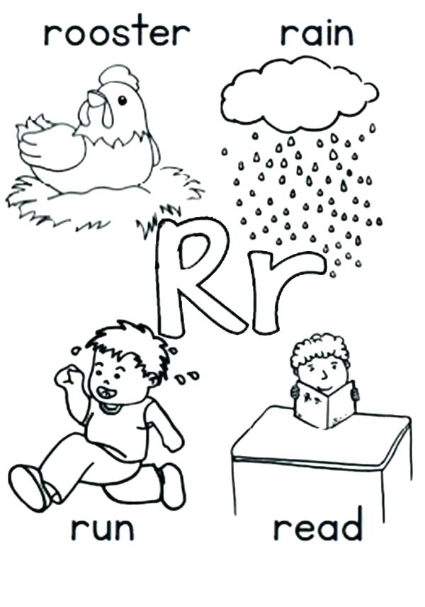 600x856 Coloring Pages Letter A A Coloring Page Online For Kid The Letter