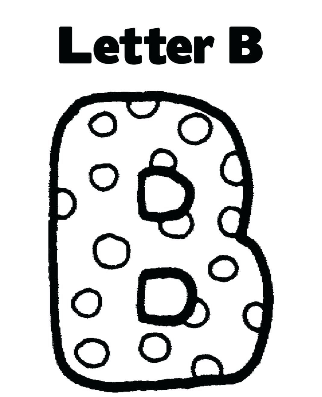 1069x1317 Unique Letter B Coloring Pages Collection Printable Coloring Sheet