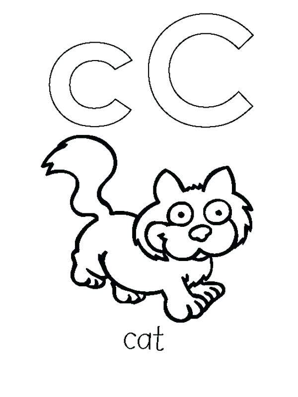 600x800 Letter C Coloring Pages