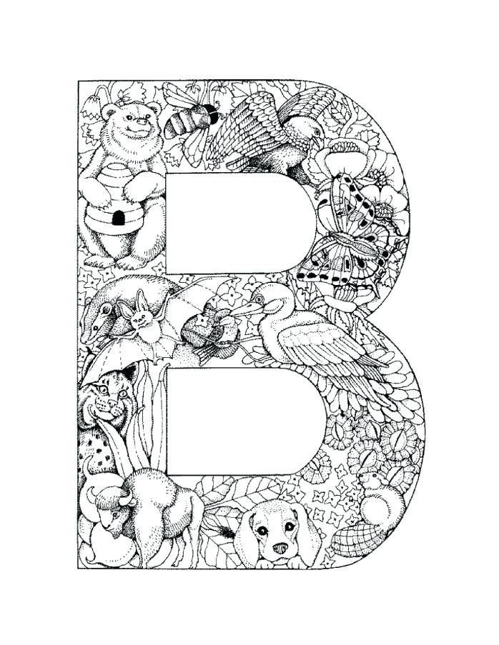 698x903 Letter Coloring Pages Alphabet Coloring Pages B Letter Coloring