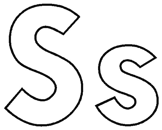 532x426 Letter S Coloring Pages Trend Letter S Coloring Pages For Your