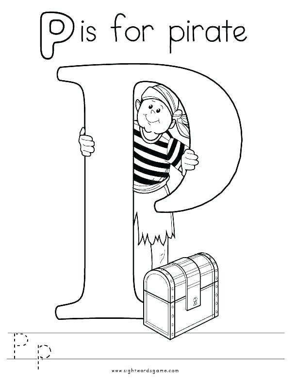 612x790 P Coloring Pages Letter P Coloring Pages Letter D Coloring Page