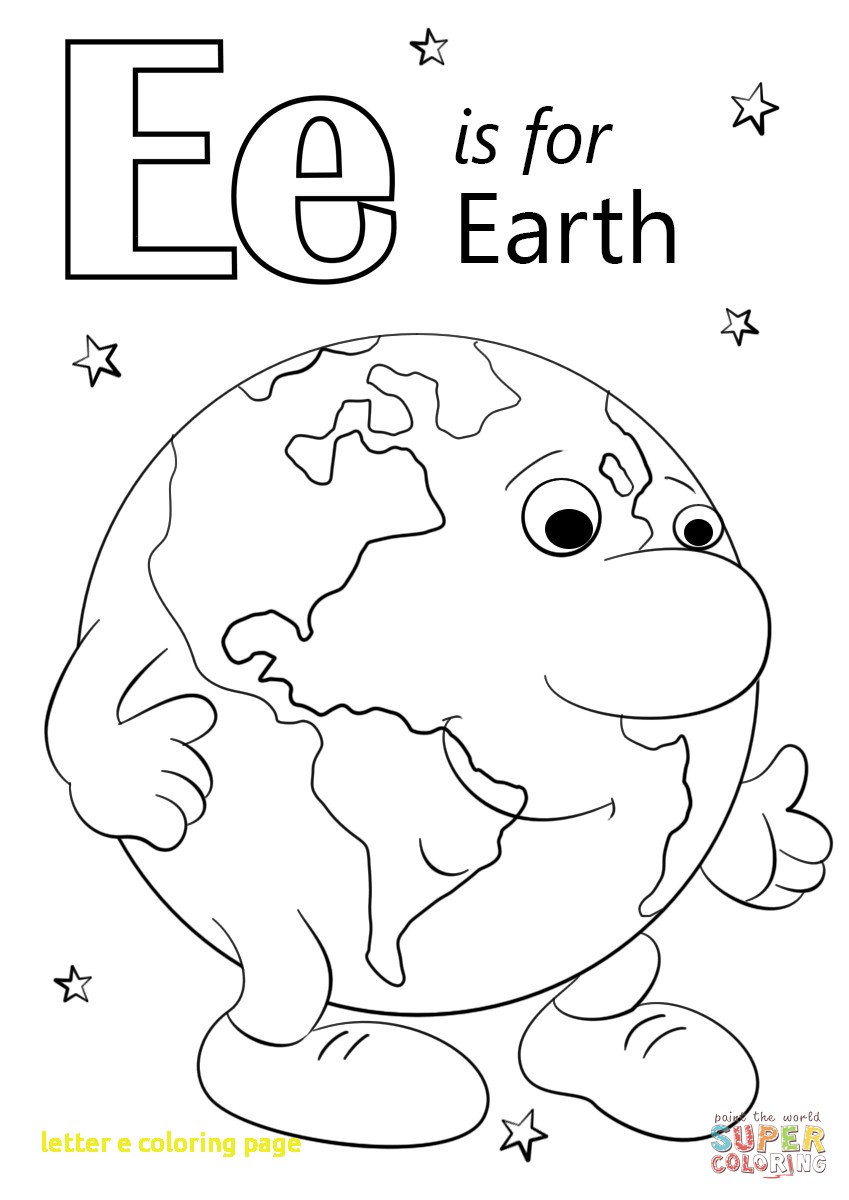 849x1200 Letter E Coloring Page With The Letter E Coloring Pages