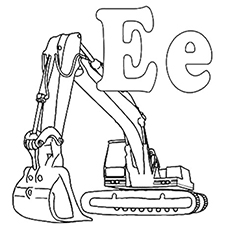 230x230 Top Free Printable Letter E Coloring Pages Online