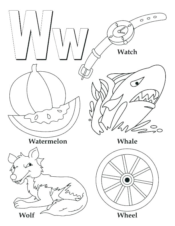 612x792 Letter F Coloring Sheets