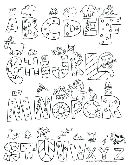 Letter F Coloring Pages For Preschoolers at GetDrawings | Free download