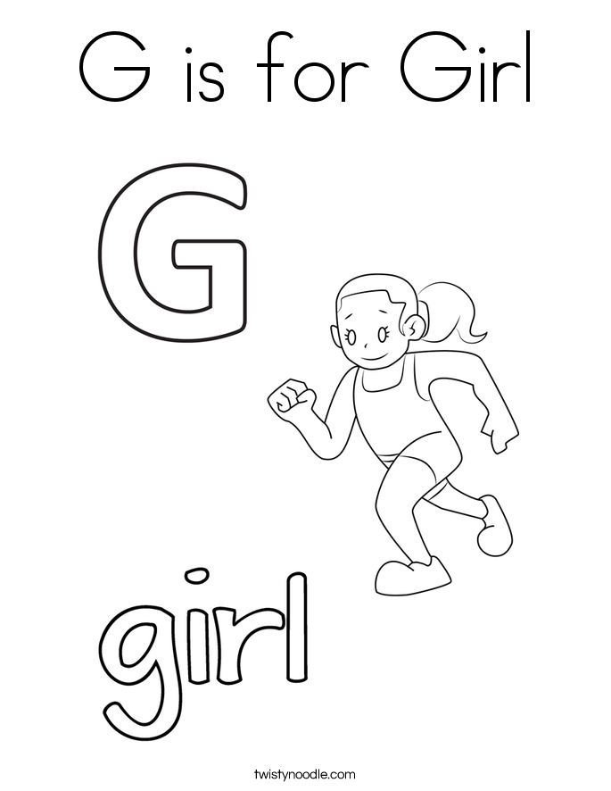 685x886 Letter G Coloring Pages