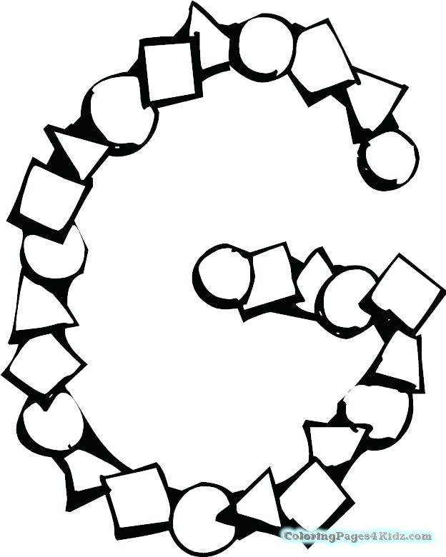 624x780 Letter G Coloring Pages Coloring Pages Of Things With Letter G