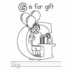 230x230 Top Free Printable Letter G Coloring Pages Online
