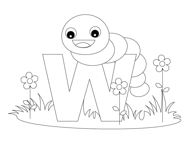 736x572 Letter A Coloring Pages For Toddlers Alphabet Coloring Pages