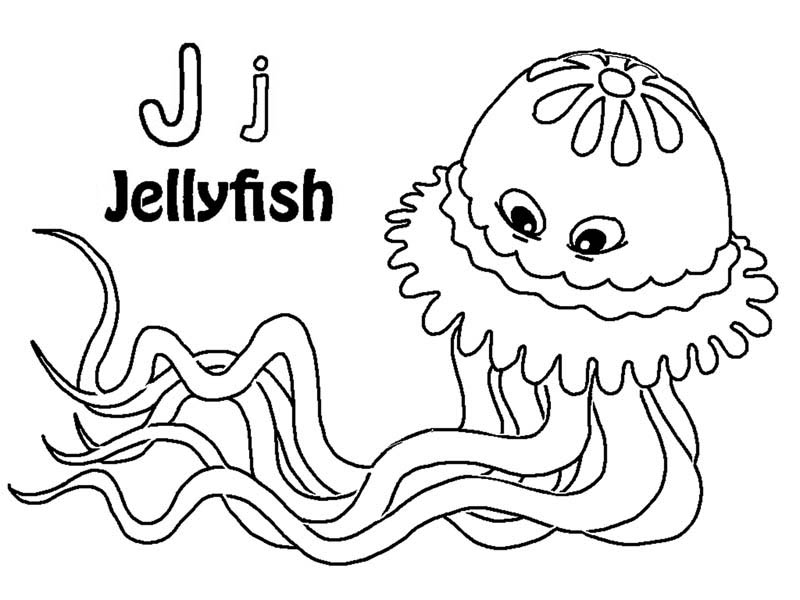 800x600 Letter J Coloring Pages