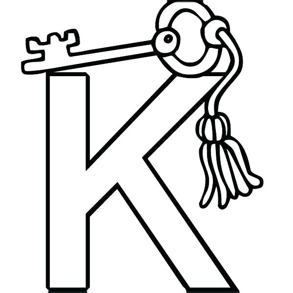 600x600 Letter Y Coloring Pages Letter K Coloring Pages Letter K Coloring